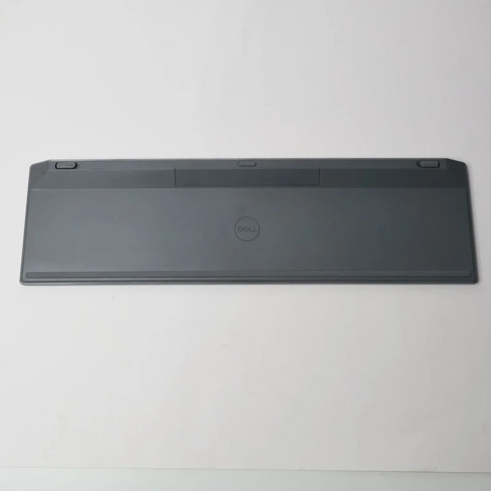 Dell Premiere Wireless Keyboard KB7221Wt Silver Gray with USB Receiver Dongle